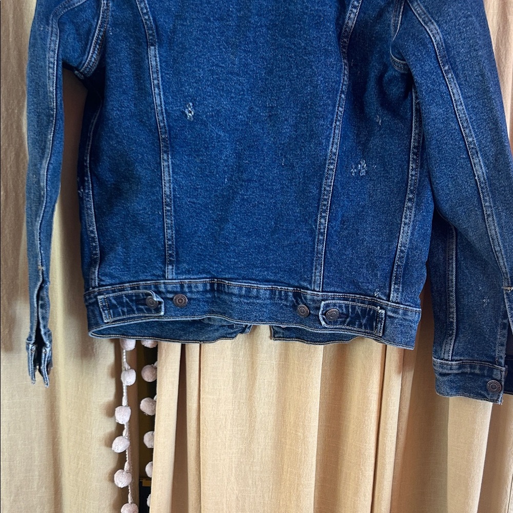 Levi's Dark Blue Denim Jacket - Picture 5 of 5